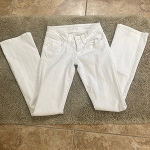 Guess Daredevil bootcut jeans.